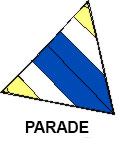 Neil Pryde Sunfish Sail parade